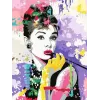 Puzzle maľovacia sada Ravensburger CreArt Premium — Audrey Hepburn (Ravensburger 25526)