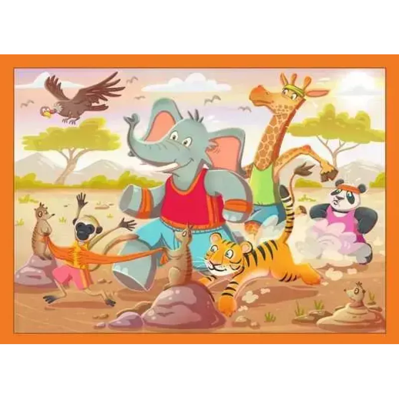 Puzzle Ravensburger 12004171 — 35 dielikov, zvieratá, 225×? mm, vek 6+
