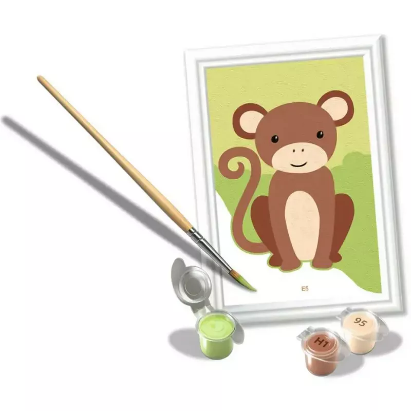 Ravensburger CreArt maliarska sada malá opica – kreatívna maliarska sada pre deti