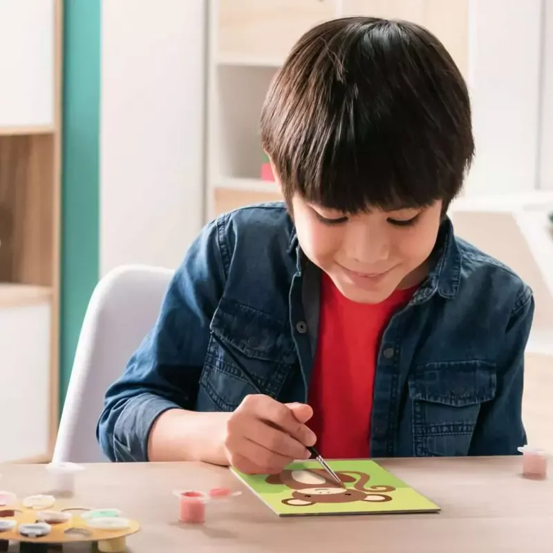 Ravensburger CreArt maliarska sada malá opica – kreatívna maliarska sada pre deti