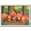 Maliarska sada Ravensburger CreArt – Cuddling Squirrels (model 25882) od Ravensburger
