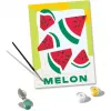 Sada maľovania podľa čísel Ravensburger CreArt – Melóny (dizajn), Ravensburger 25516