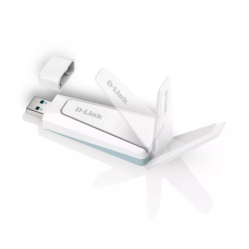 D-Link Wi-Fi 6 AX1800 USB 3.0 dongle, bezdrôtový, USB, WLAN, 1800 Mbit/s