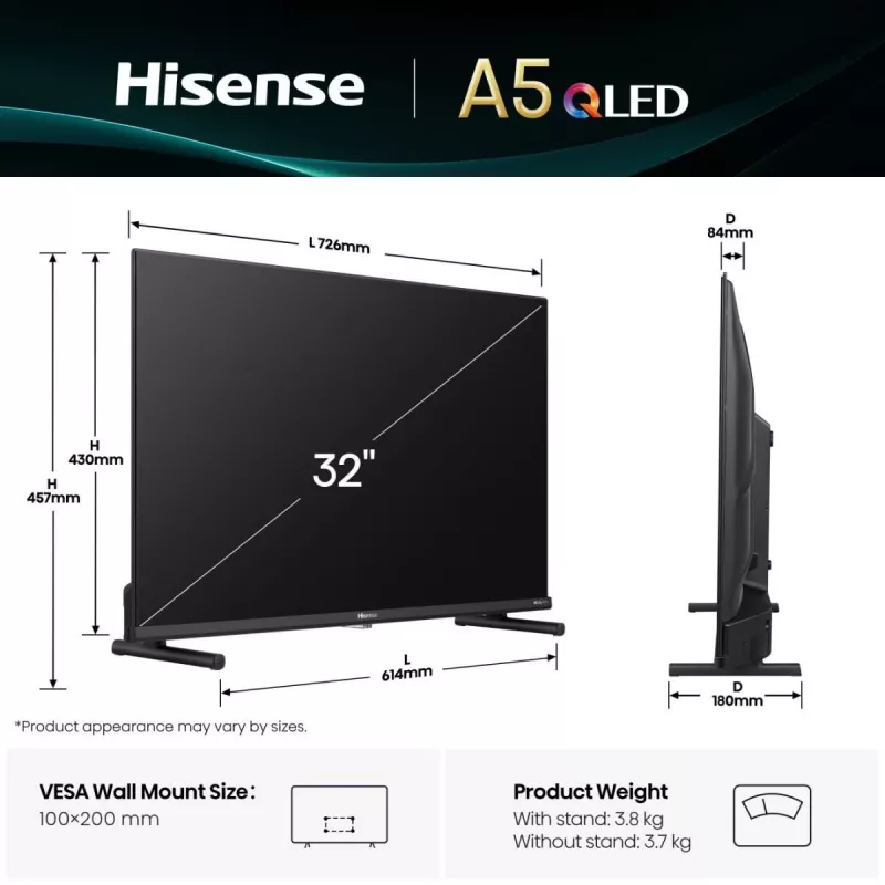 Hisense 32A5Q 81,3 cm (32