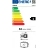 Hisense 43E77Q 109,2 cm (43") QLED 4K Ultra HD Smart TV, VIDAA, Dolby Vision, Wi-Fi, trojitý tuner, čierny