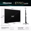 Hisense 100E7Q PRO 2,54 m (100