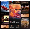 Hisense 75E77Q 190,5 cm (75") QLED 4K Ultra HD Smart TV, HDR10+, Dolby Vision, VIDAA, Wi-Fi, trojitý tuner, čierny