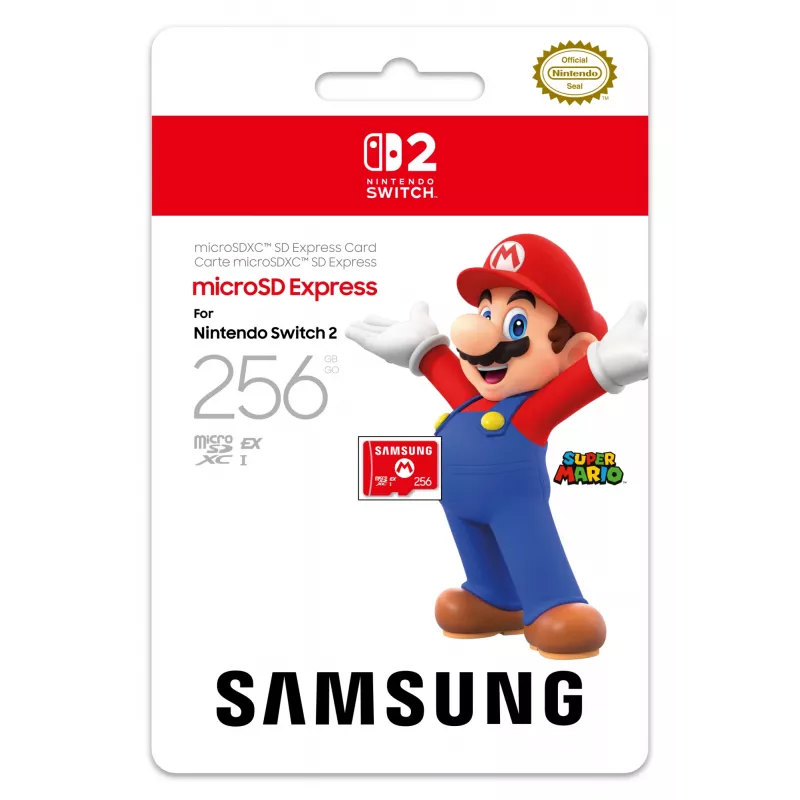 MicroSDXC karta Nintendo 256GB Express Card Switch 2
