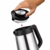 Unold 18715 rýchlovarná kanvica 1,5 L 1800 W čierna, nerezová oceľ