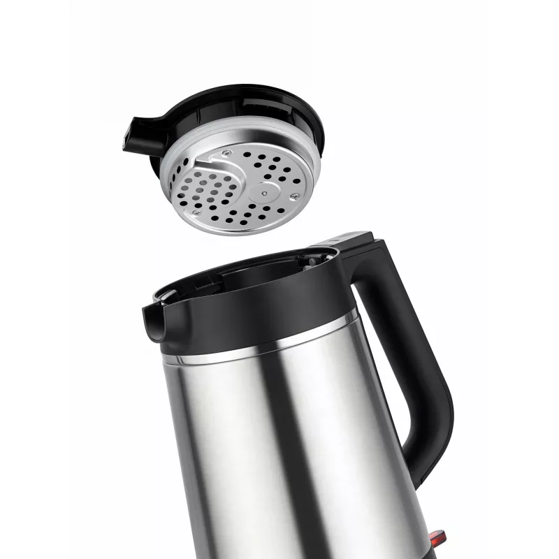 Unold 18715 rýchlovarná kanvica 1,5 L 1800 W čierna, nerezová oceľ