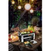 Liatinový raclette RC 104 čierna/nerezová oceľ