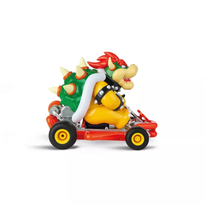 Diaľkové ovládanie CARRERA Mario Kart Pipe Kart Bowser 2,4 GHz — RC hračkárske auto