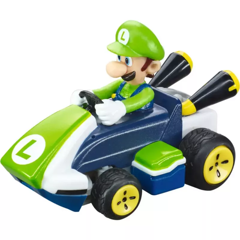 Diaľkovo ovládané auto CARRERA Mario Kart Mini 2,4 GHz – Luigi Paperbox