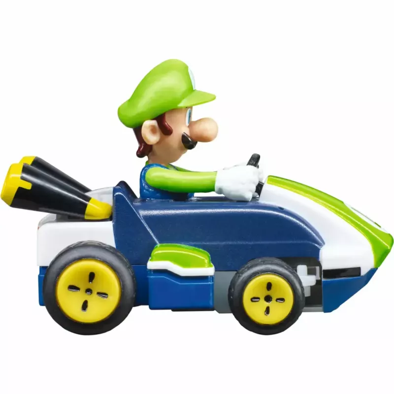 Diaľkovo ovládané auto CARRERA Mario Kart Mini 2,4 GHz – Luigi Paperbox
