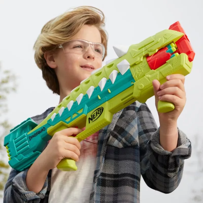 Nerf DinoSquad Armorstrike, hračkárska blaster, 8 rokov, 99 rokov, dinosaurus, 1 kg