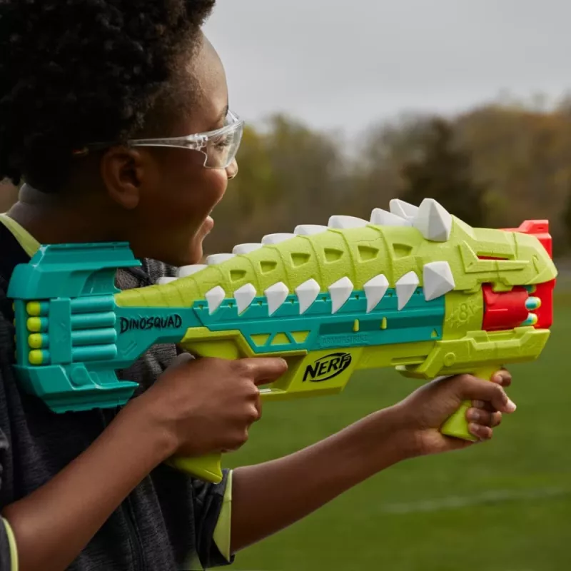 Nerf DinoSquad Armorstrike, hračkárska blaster, 8 rokov, 99 rokov, dinosaurus, 1 kg