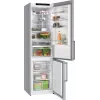 Bosch Serie 6 KGN39AIAU kombinovaná chladnička s mrazničkou, voľne stojaca, 363 l (260 l + 103 l), 203 cm, energetická trieda A, kefovaná nehrdzavejúca oceľ