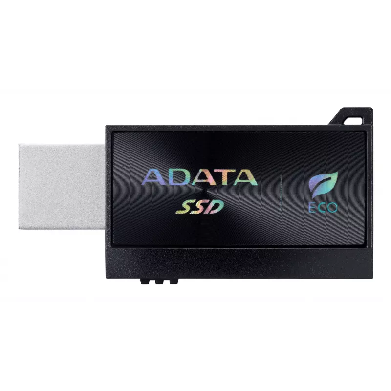 Externý SSD ADATA SC730 1 TB, USB Type-C 3.2 Gen 2, 600/600 MB/s, Čierna, Plastové puzdro