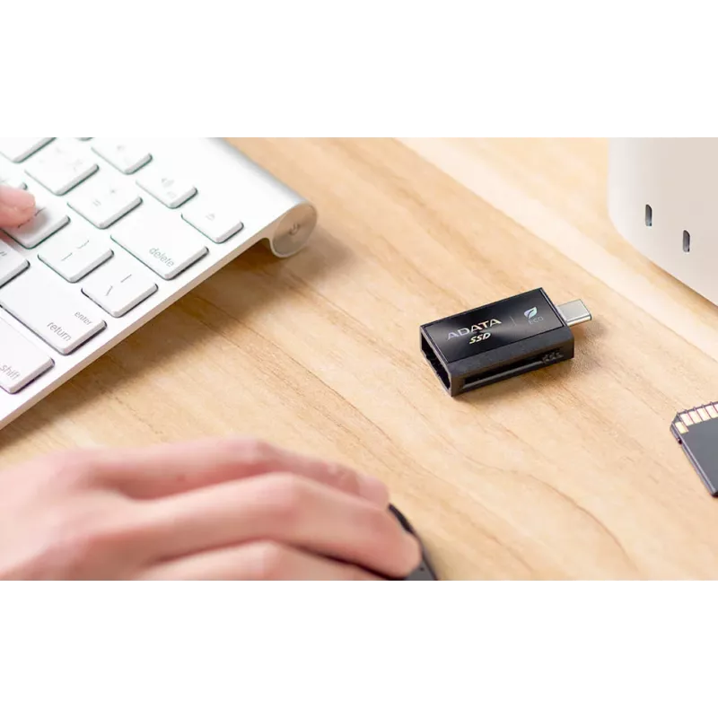 ADATA SC730 512 GB USB Type-C 3.2 Gen 2 (3.1 Gen 2) Čierna