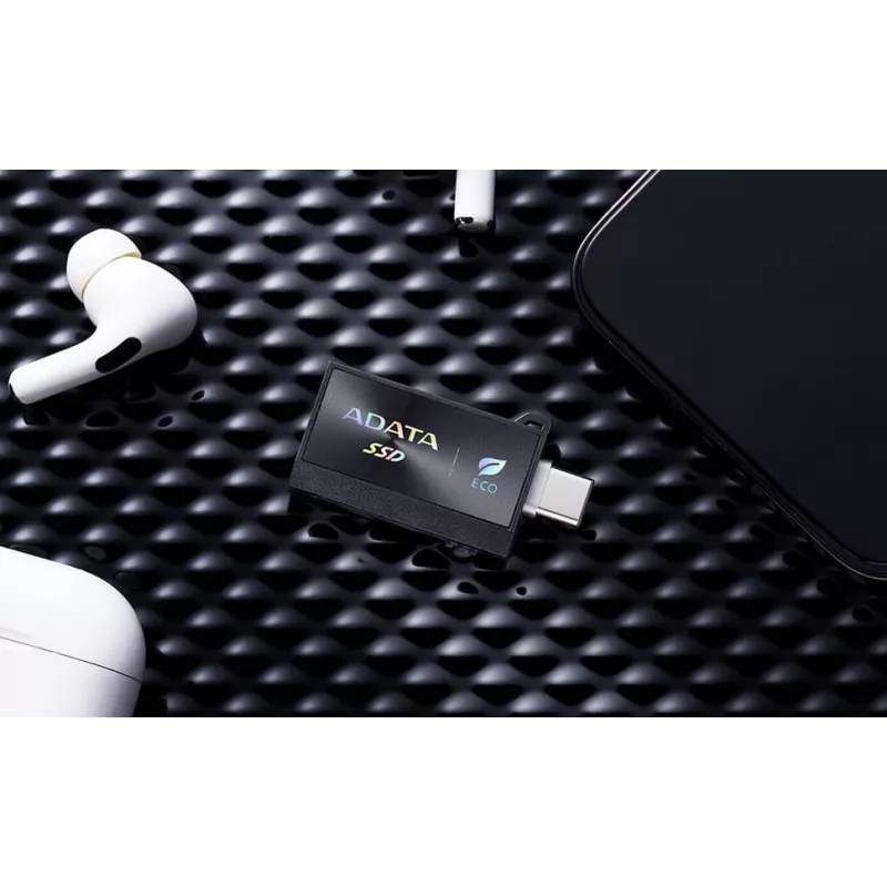 ADATA SC730 512 GB USB Type-C 3.2 Gen 2 (3.1 Gen 2) Čierna
