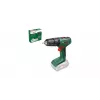 Bosch EasyImpact 18V-40 06039D8100 akumulátorová príklepová vŕtacia skrutkovačka, 1630 ot./min, 24450 úderov/min, rýchloupínacie skľučovadlo, bez akumulátora a nabíjačky, zelená/čierna