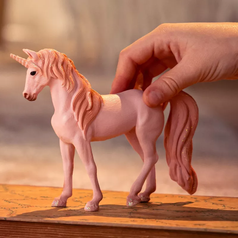 Schleich BAYALA jednorožčia kobyla Peach hračka figúrka, odporúčaný vek 5+