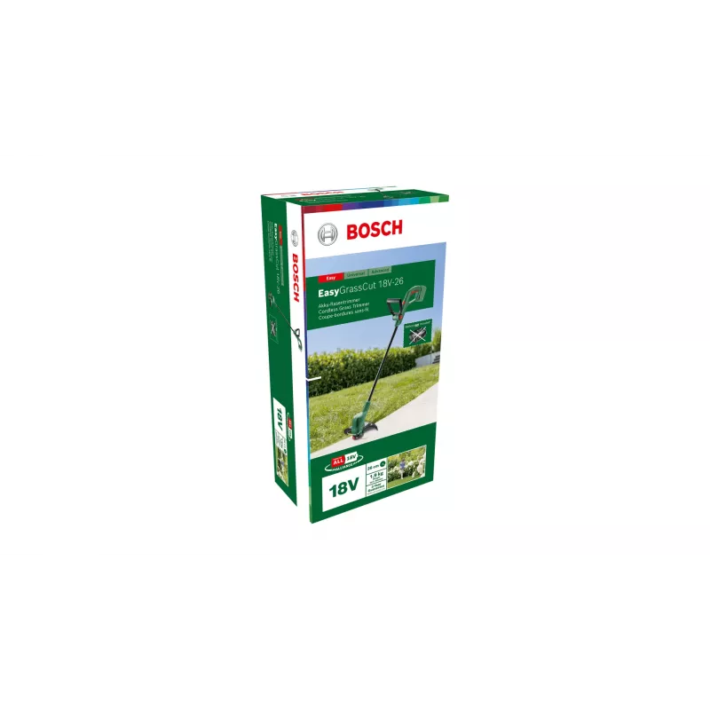 Bosch EasyGrassCut 18V-26 26 cm akumulátor čierna, zelená