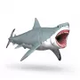schleich dinosaurus Megalodon, 4 roky, Dobývanie Zeme, dinosaury a sopka, viacfarebná