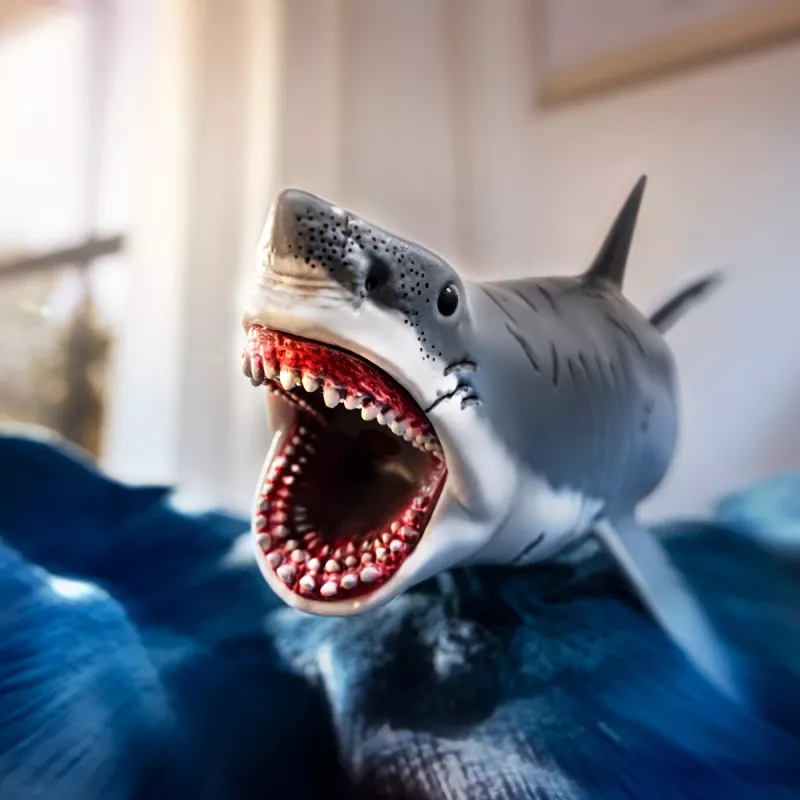 schleich dinosaurus Megalodon, 4 roky, Dobývanie Zeme, dinosaury a sopka, viacfarebná