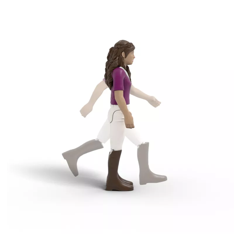 Schleich Lisas turnajový tréning konská hracia sada, plastové figúrky, viacfarebná, vek 5–12