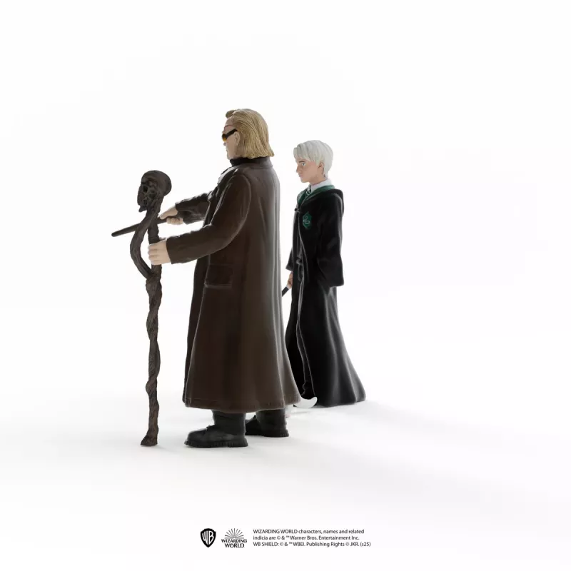 Schleich sada hracích figúrok Wizarding World: Mad-Eye Moody a Draco Malfoy s fretkou