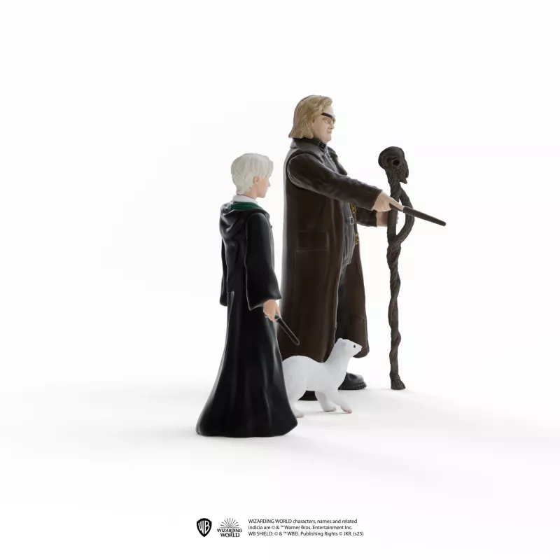 Schleich sada hracích figúrok Wizarding World: Mad-Eye Moody a Draco Malfoy s fretkou