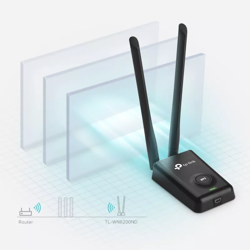 TP-Link TL-WN8200ND sieťová karta WLAN 300 Mbit/s