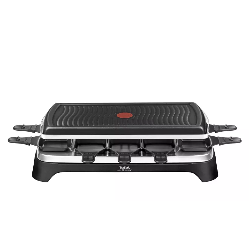 Tefal RE4588 raclette gril 10 osôb 1350 W čierna, nehrdzavejúca oceľ