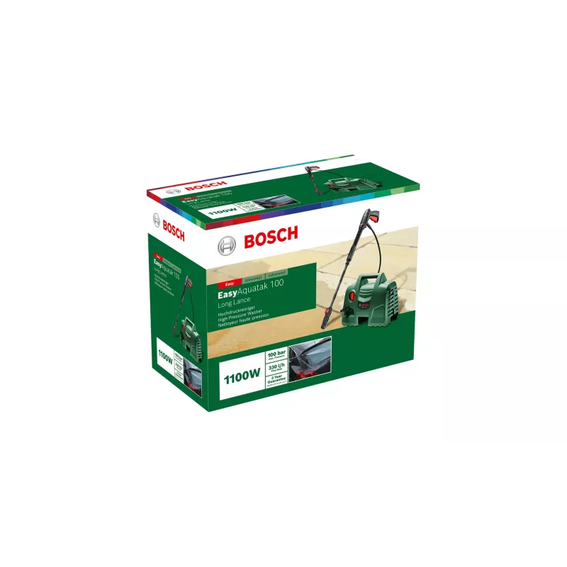 Bosch 0 600 8A7 E01 vysokotlakový čistič kompaktný elektrický 5,5 l/h zelená