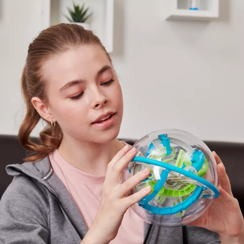 Hry Perplexus Rebel, 3D labyrintová hra so 70 prekážkami, labyrintová puzzle hračka, 6 rokov