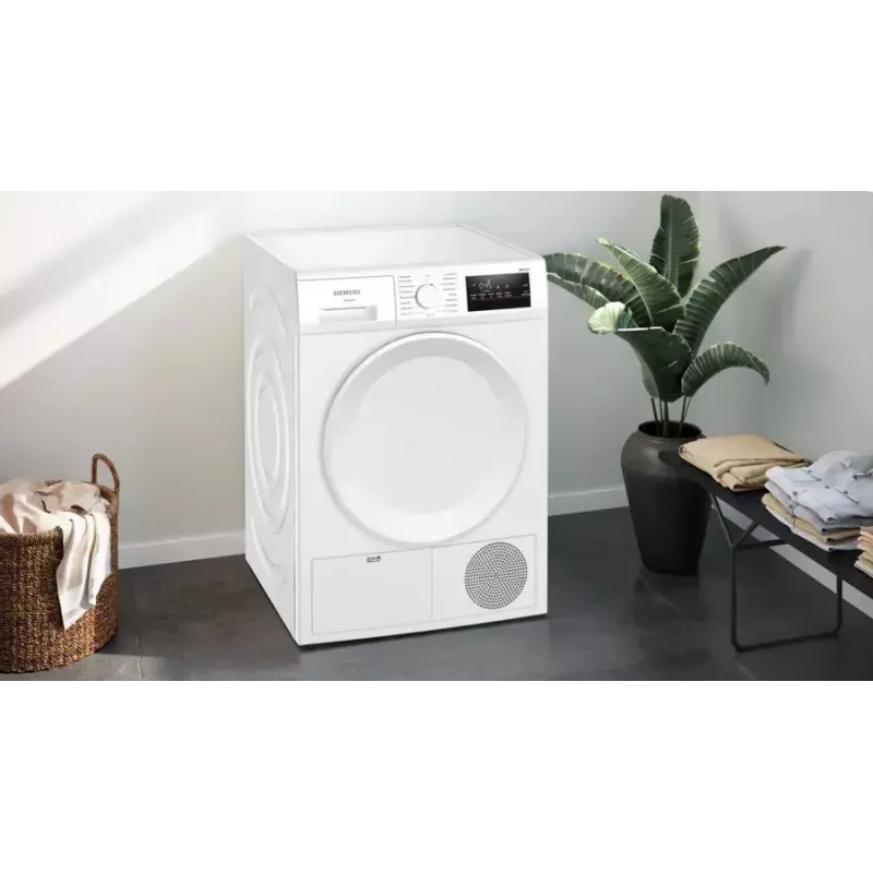 Siemens iQ300 WT43H004 sušička bielizne voľne stojaca predné plnenie 8 kg biela