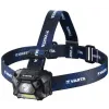 Čelová lampa Varta WORK FLEX MOTION SENSOR H20 čierna modrá LED 150 lm 20 h