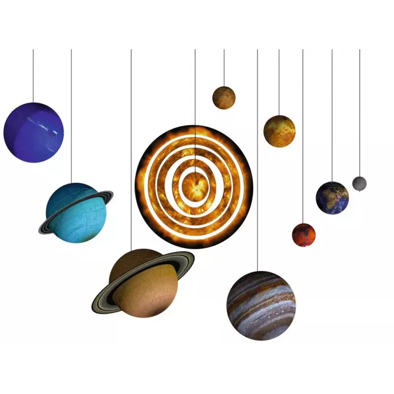 3D puzzle Ravensburger Planetensystem