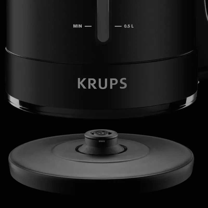 Krups BW2448 kanvica na vodu 1,6 L čierna