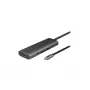 Mobilná dokovacia stanica Chieftec DSC-502 USB Type-C sivá