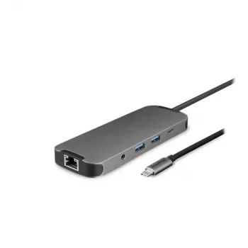 Dokovacia stanica Chieftec DSC-901 USB Type-C sivá 134 mm 49 mm 15 mm 89,3 g