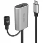 Lindy 5m USB 3.2 Gen 1 C/C aktívne predĺženie, 5 m, USB C, USB C, USB 3.2 Gen 1 (3.1 Gen 1), 5 Gbit/s, čierna