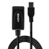 USB predlžovací kábel Lindy 5m USB 3.0 aktívne predĺženie