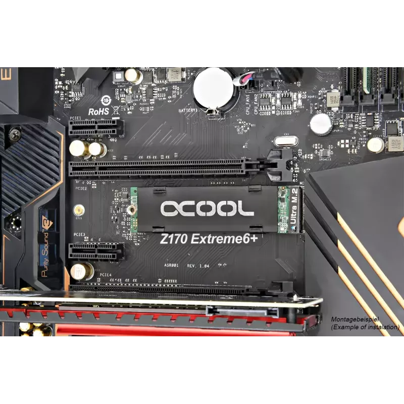 Chladič Alphacool HDX - M.2 SSD M01