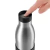EMSA Bludrop Sleeve N3111100 fľaša na pitie na každodenné použitie 700 ml nerezová oceľ čierna, nerezová oceľ