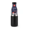 EMSA Bludrop Sleeve N3111100 fľaša na pitie na každodenné použitie 700 ml nerezová oceľ čierna, nerezová oceľ