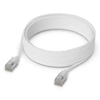 Sieťový kábel Ubiquiti UACC-Cable-Patch-EL-C6A-8M-W Cat6a 8 m