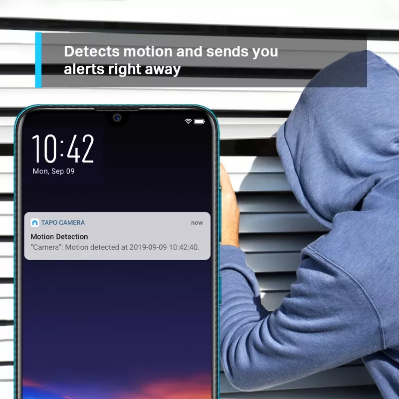 TP-Link Tapo otočná Wi-Fi kamera pre domácu bezpečnosť