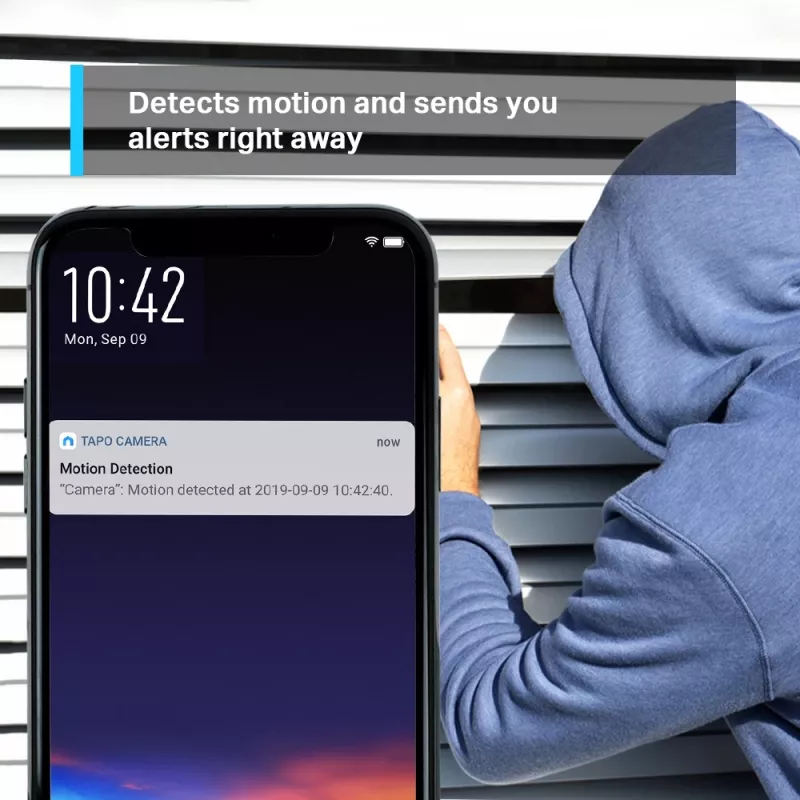 TP-Link Tapo otočná Wi-Fi kamera pre domácu bezpečnosť